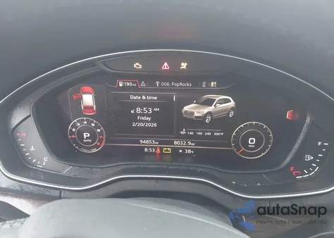 2018 Audi Q5 2.0T Premium/2.0T Tech Premium z USA, uszkodzony, nr VIN WA1CNAFY2J2198243